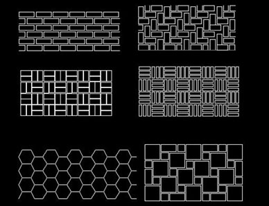 small garden design ideas Cad block and details download